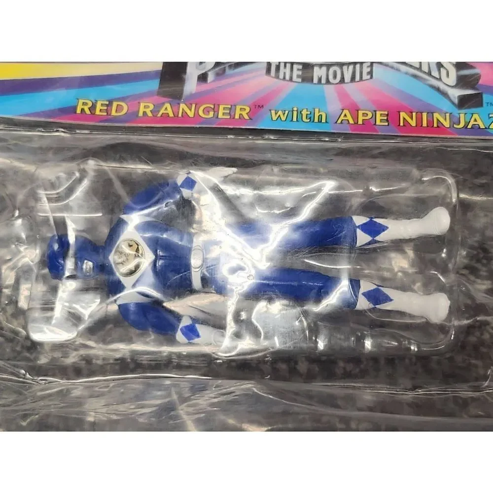 Power Rangers The Movie Blue Ranger with Wolf Ninjazord